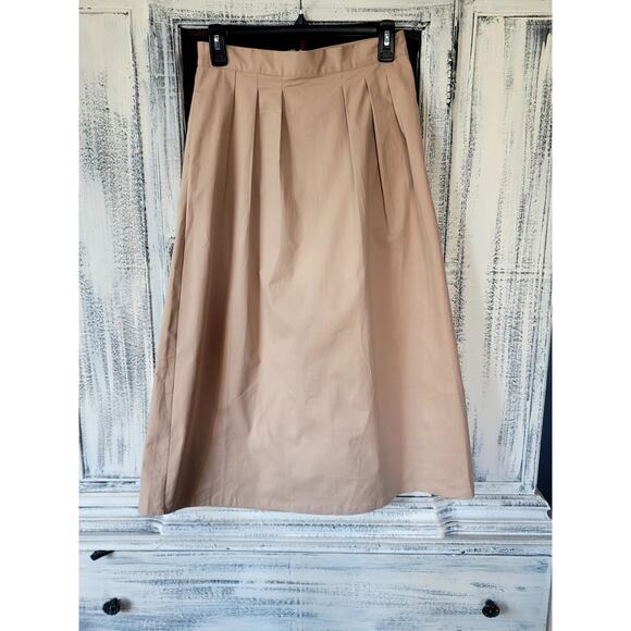 NWT Anthropologie Corey Lynn Pleated Trouser Skirt - Small - Picture 7 of 8